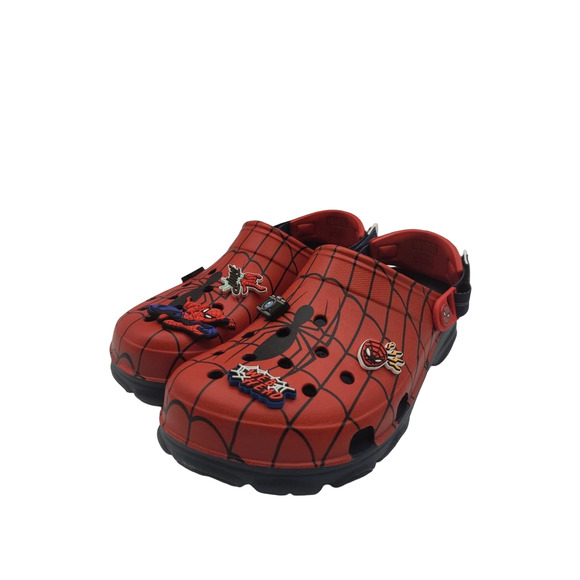 Crocs Marvel x Spider-Man All-Terrain Clogs Navy Men 12/Women 14 New - Picture 13 of 16